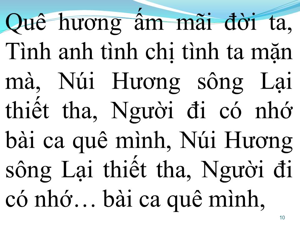 Lời bài hát GIỮ TRỌN TÌNH QUÊ