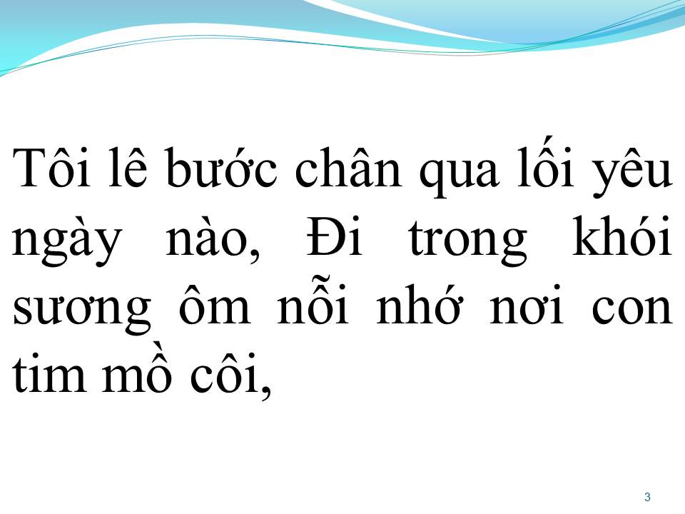 Lời bài hát NỔI NHỚ NƠI CON TIM MỒ CÔI