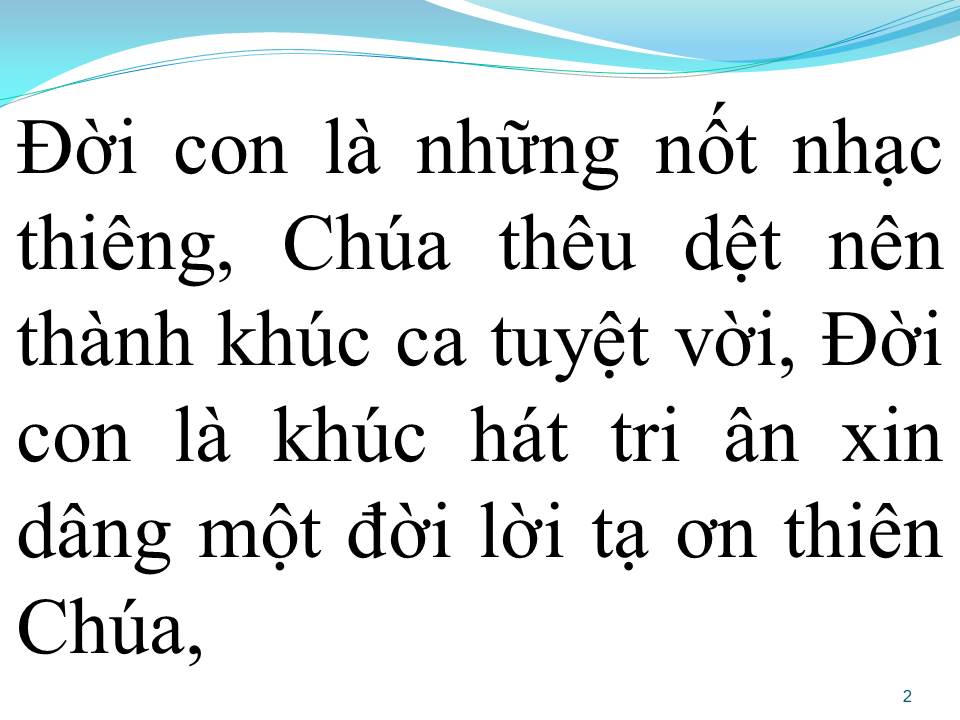 Lời bài hát KHÚC CA TẠ ƠN