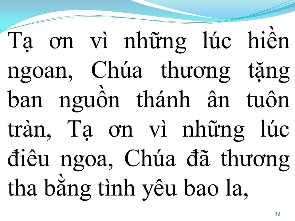 Lời bài hát KHÚC CA TẠ ƠN