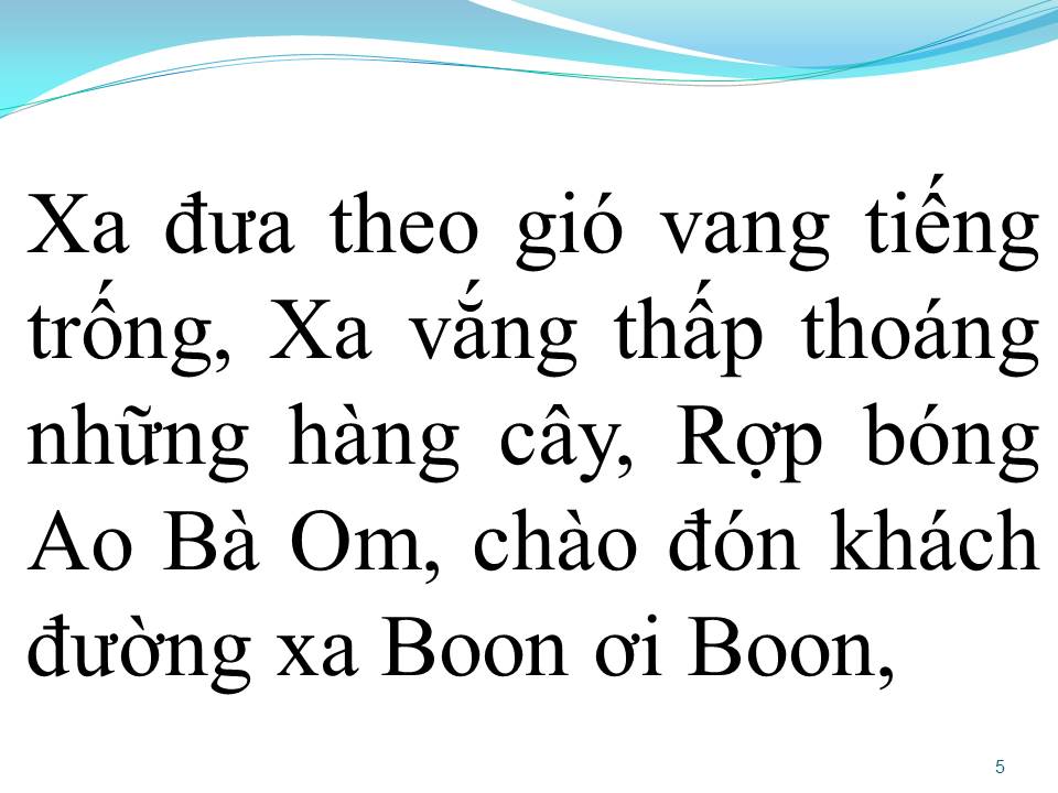 Lời bài hát HƯƠNG TÌNH TRÀ VINH