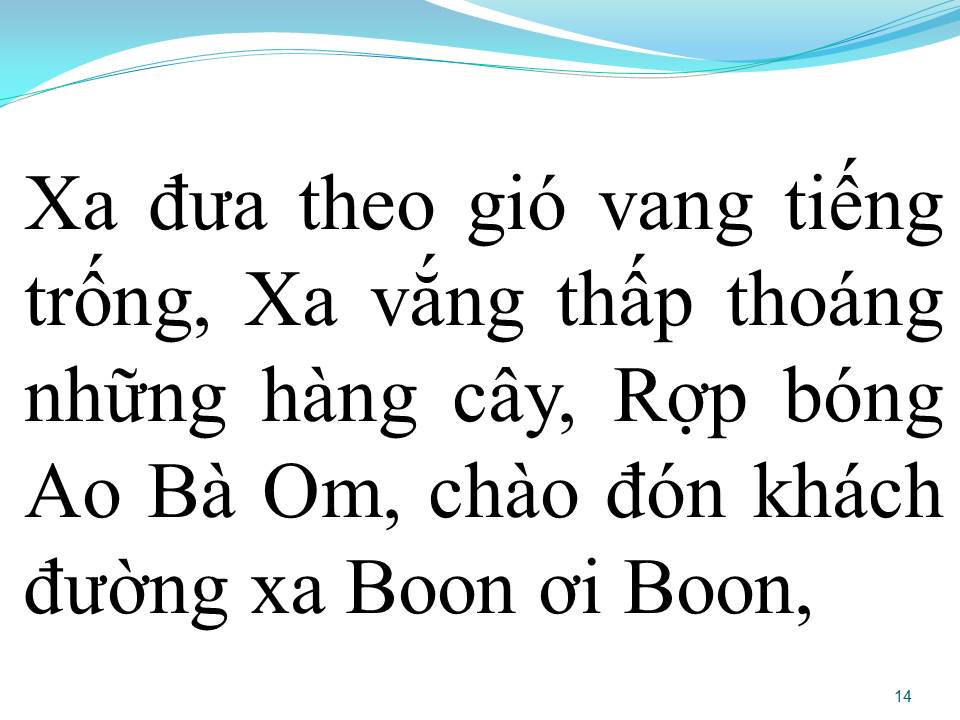 Lời bài hát HƯƠNG TÌNH TRÀ VINH