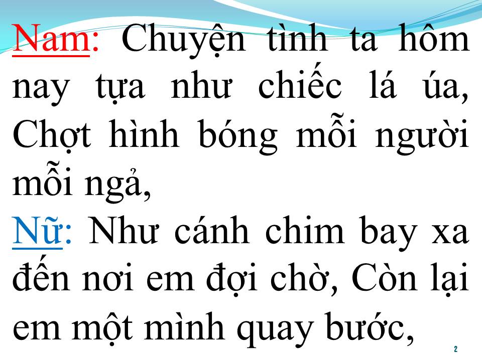 Lời bài hát TRỞ LẠI PHỐ CŨ (SONG CA)