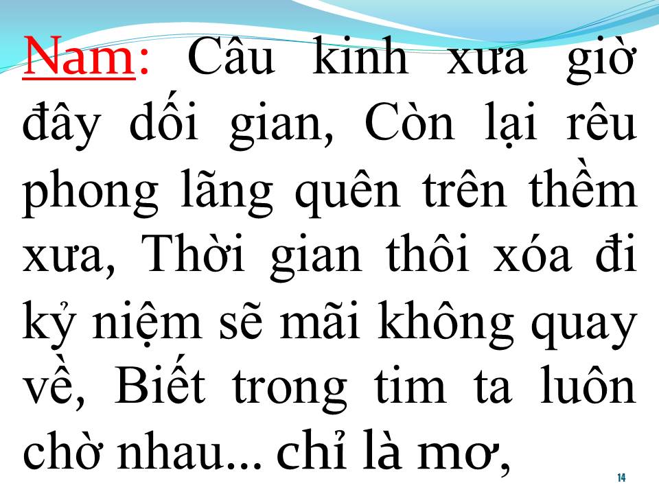 Lời bài hát TRỞ LẠI PHỐ CŨ (SONG CA)