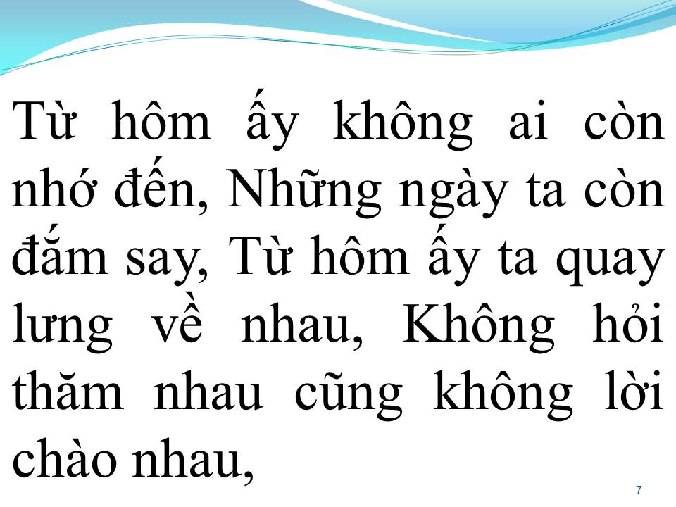 Lời bài hát QUAY LƯNG VỀ NHAU