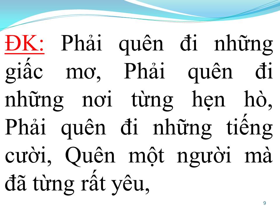 Lời bài hát QUAY LƯNG VỀ NHAU