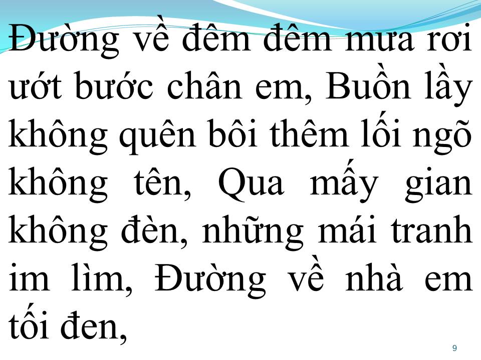Lời bài hát PHỐ BUỒN