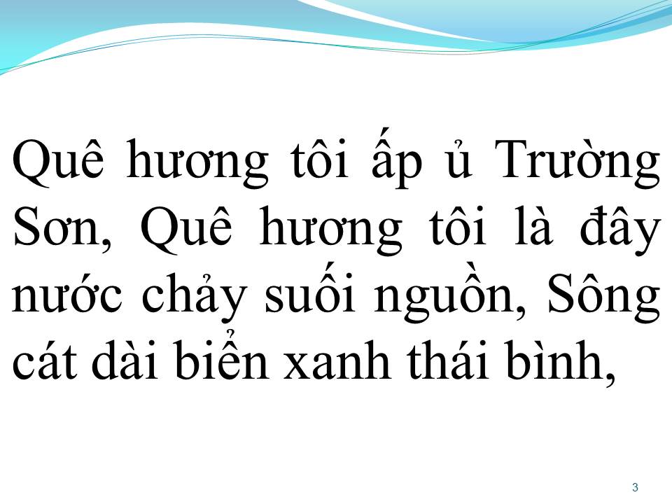 Lời bài hát TÌNH CA QUÊ HƯƠNG