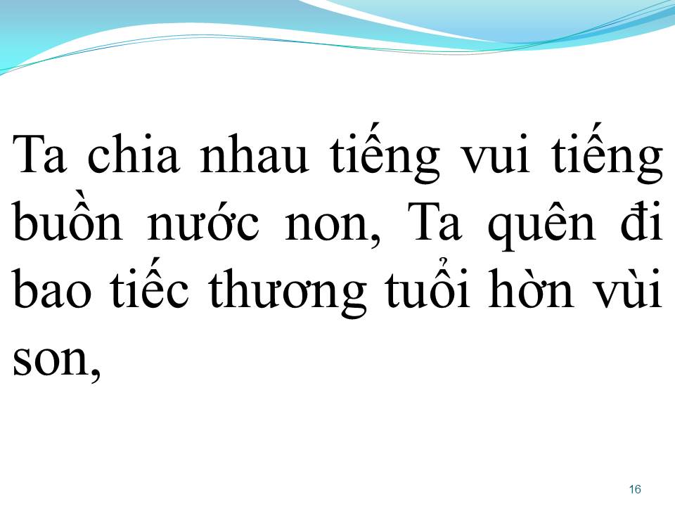 Lời bài hát TÌNH CA QUÊ HƯƠNG