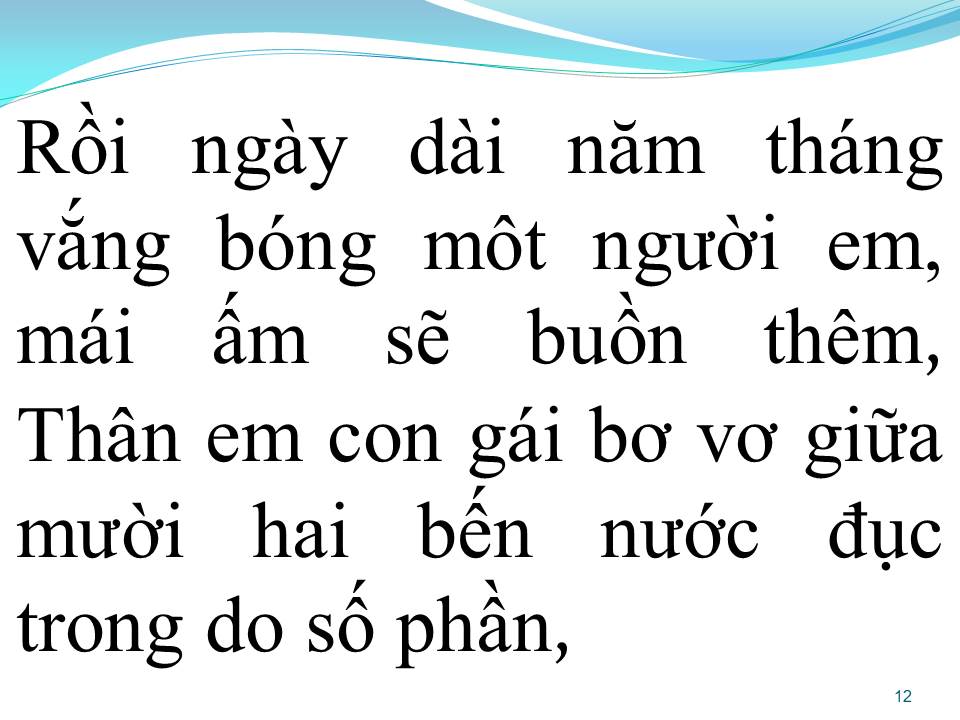 Lời bài hát BÀI CA VU QUY