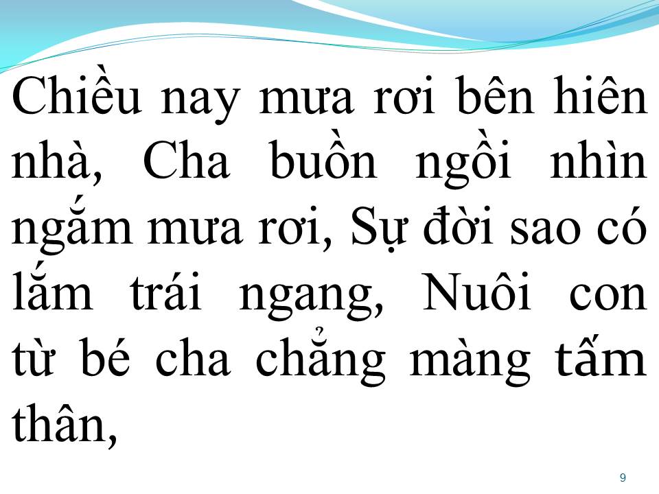 Lời bài hát ƠN CHA NGHĨA MẸ
