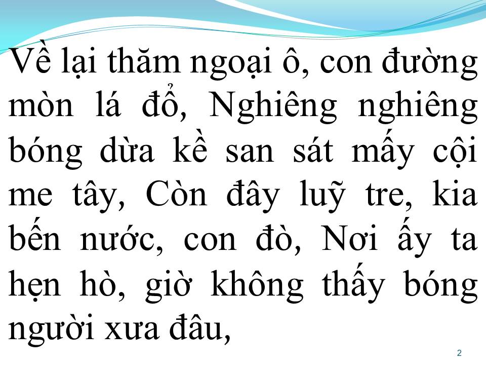 Lời bài hát TÌNH BUỒN NGOẠI Ô