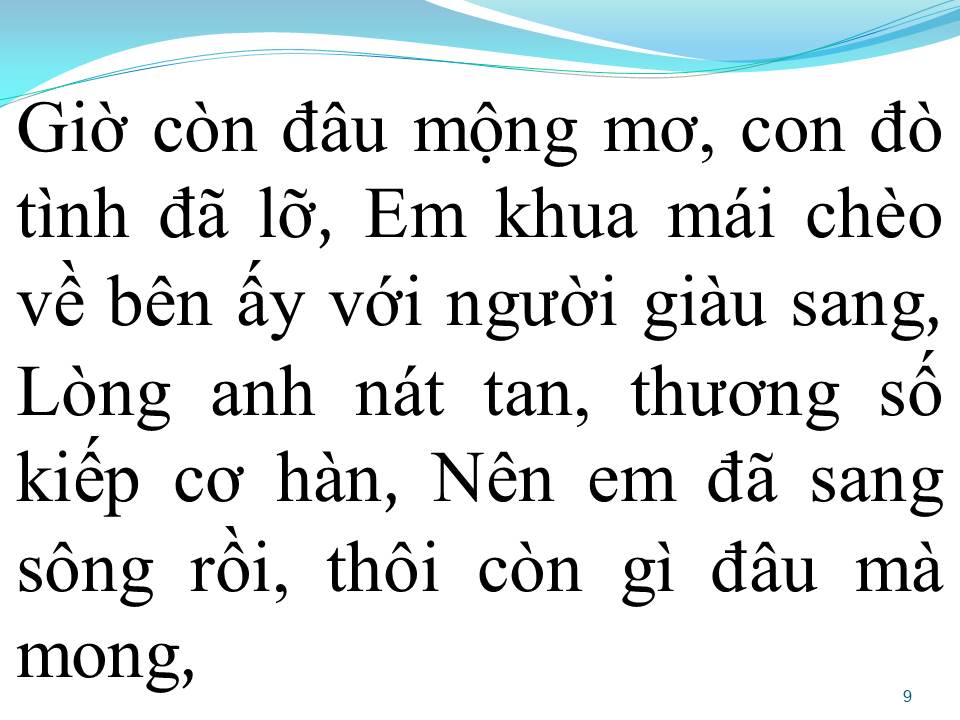 Lời bài hát TÌNH BUỒN NGOẠI Ô