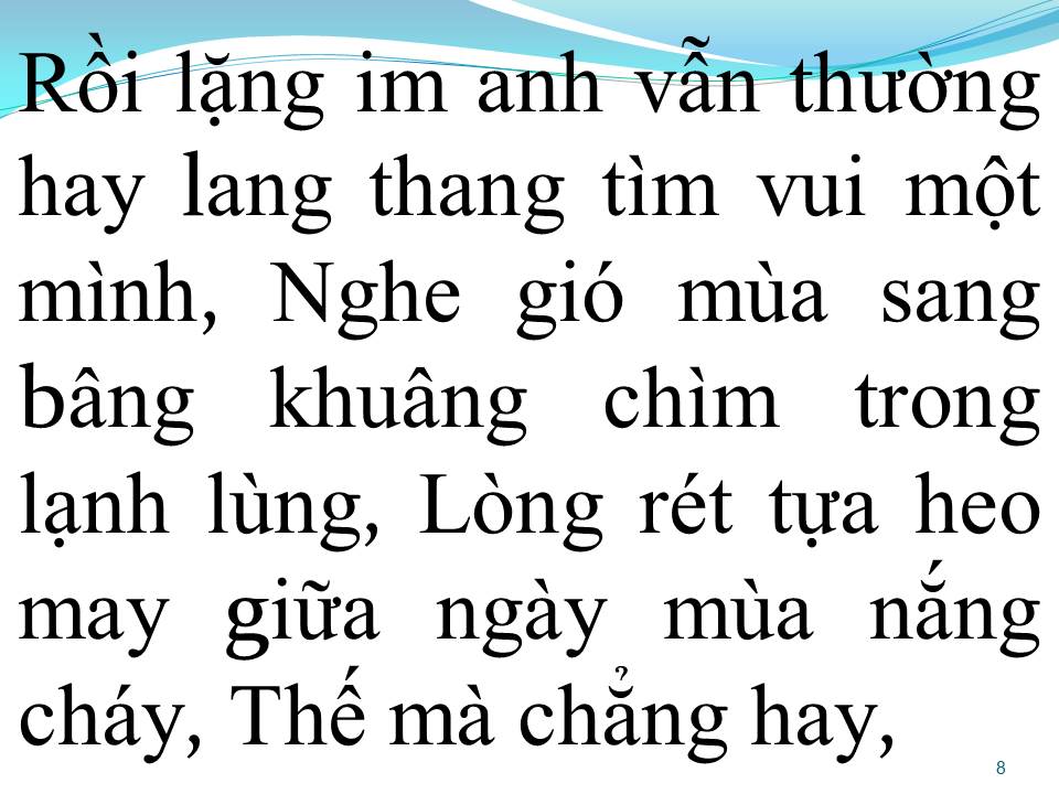 Lời bài hát GIÓ LẠNH ĐÊM HÈ