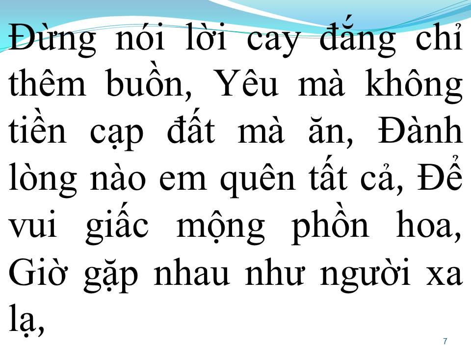 Lời bài hát KHÔNG TIỀN CẠP ĐẤT MÀ ĂN