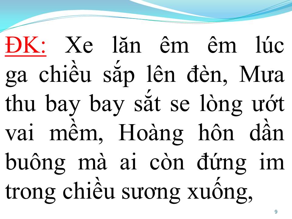 Lời bài hát CHUYẾN TÀU HOÀNG HÔN 2