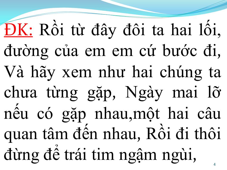 Lời bài hát HÃY XEM LÀ GIẤC MƠ