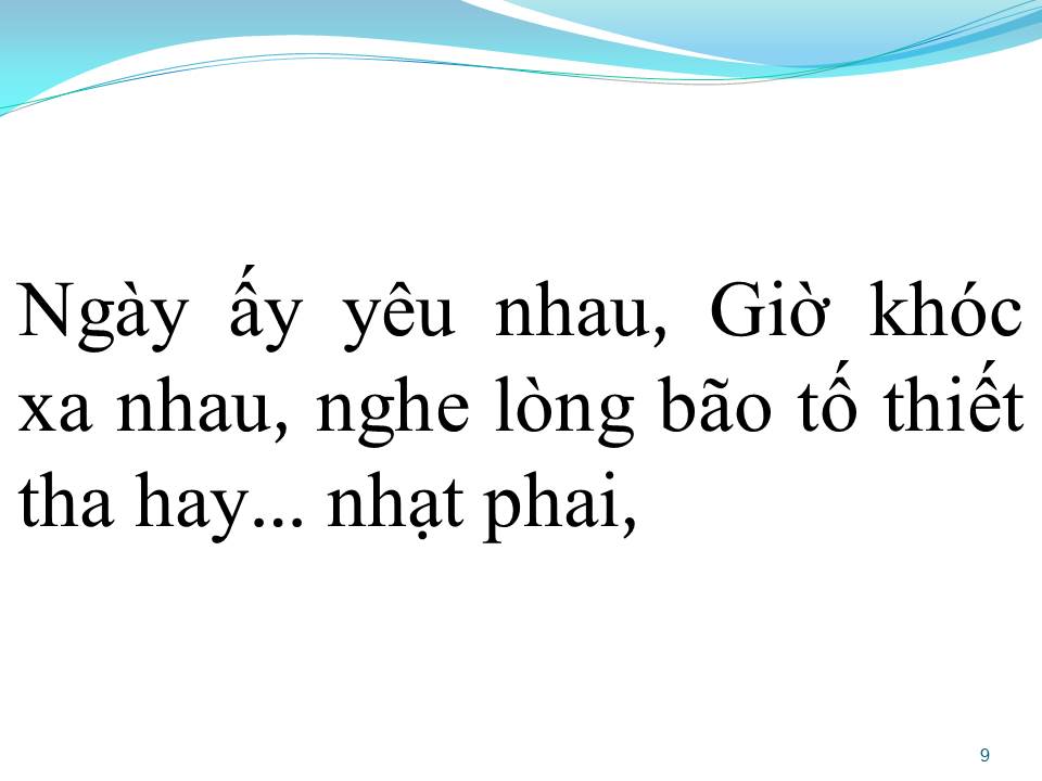 Lời bài hát NHẠT NHÒA