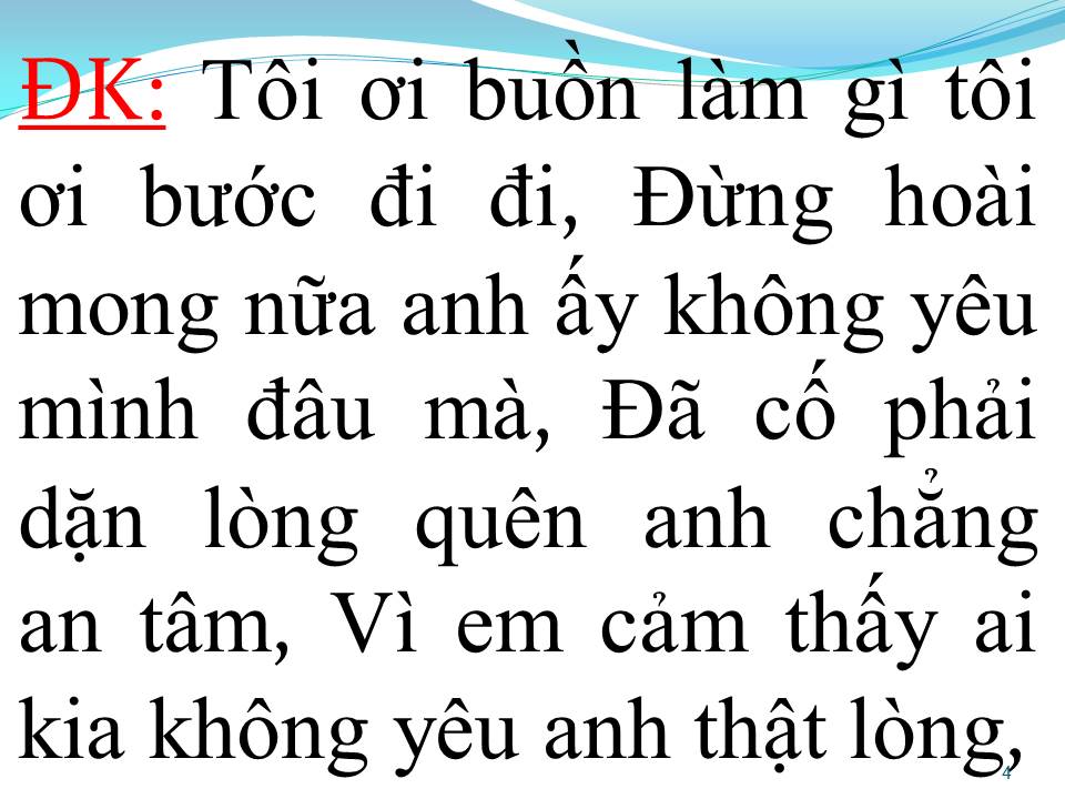 Lời bài hát VỀ ĐÂY EM LO