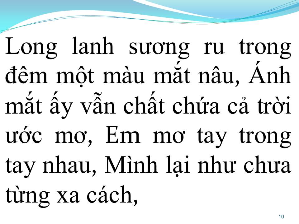 Lời bài hát MONG MANH TÌNH VỀ