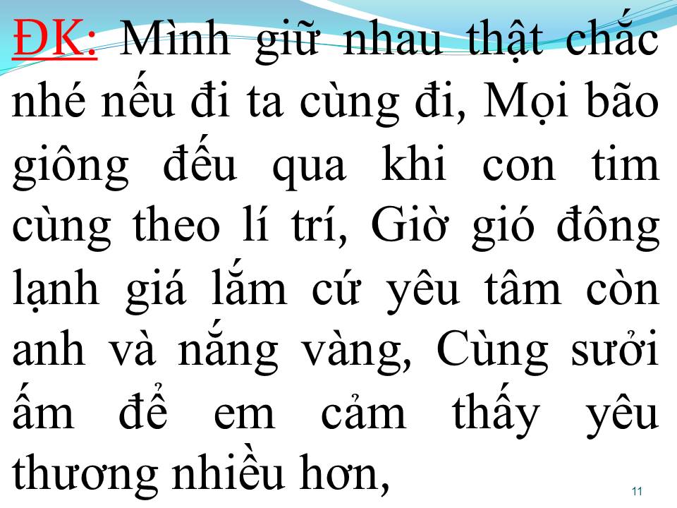 Lời bài hát ĐÚNG NGƯỜI ĐÚNG THỜI ĐIỂM