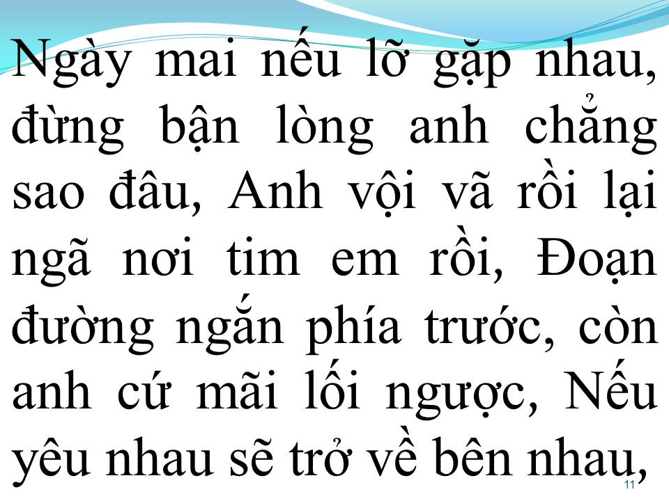 Lời bài hát NẾU TA NGƯỢC LỐI