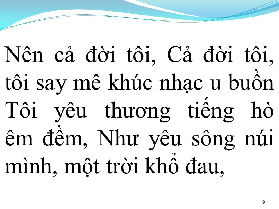 Lời bài hát TÂM SỰ NGƯỜI HÁT BÀI QUÊ HƯƠNG