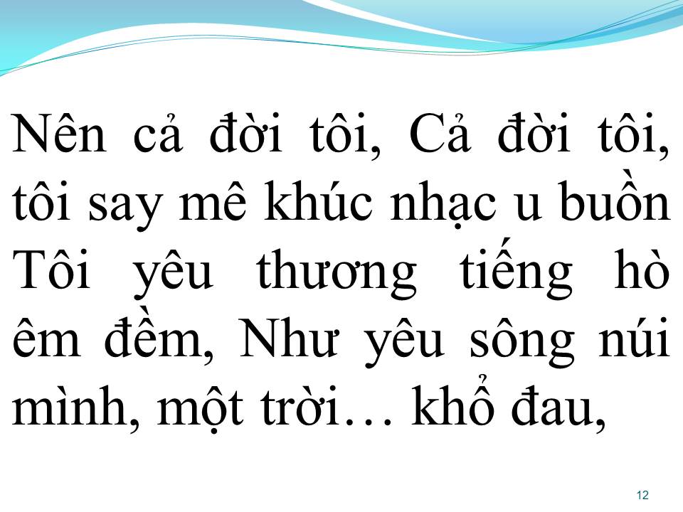 Lời bài hát TÂM SỰ NGƯỜI HÁT BÀI QUÊ HƯƠNG