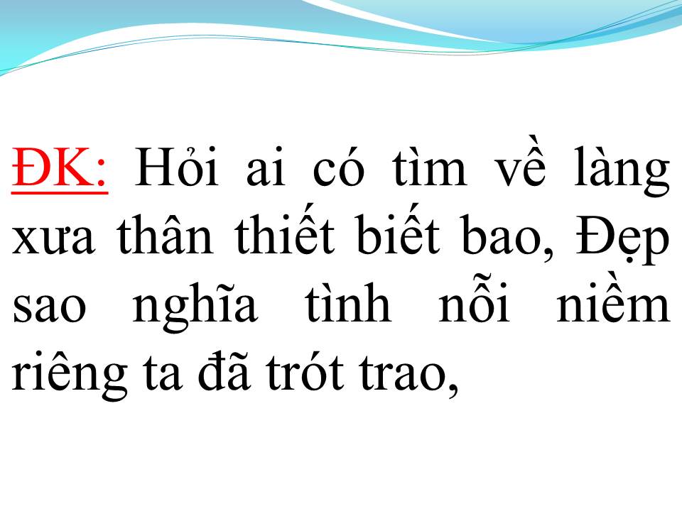 Lời bài hát LÀNG GỐM QUÊ TÔI