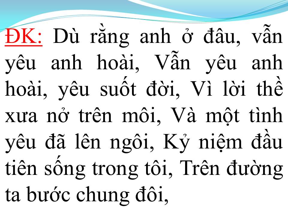Lời bài hát GIỜ NÀY ANH Ở ĐÂU