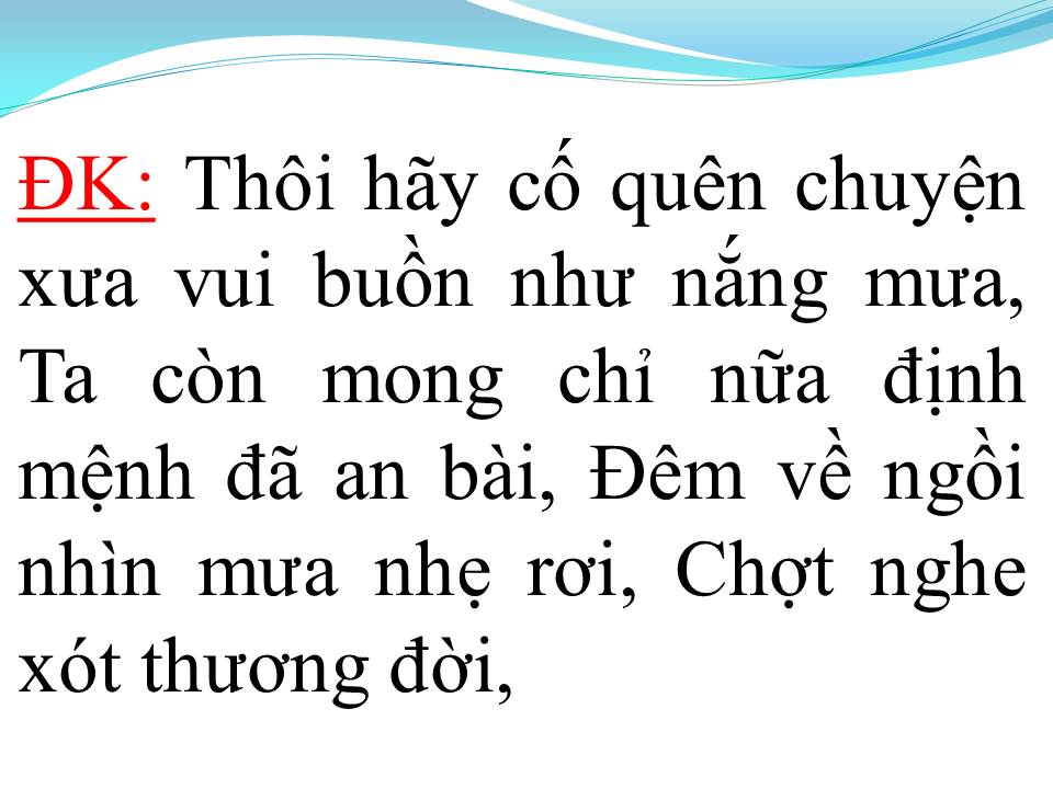 Lời bài hát XA MỐI TÌNH ĐẦU (ĐOẠN TÁI BÚT 2)