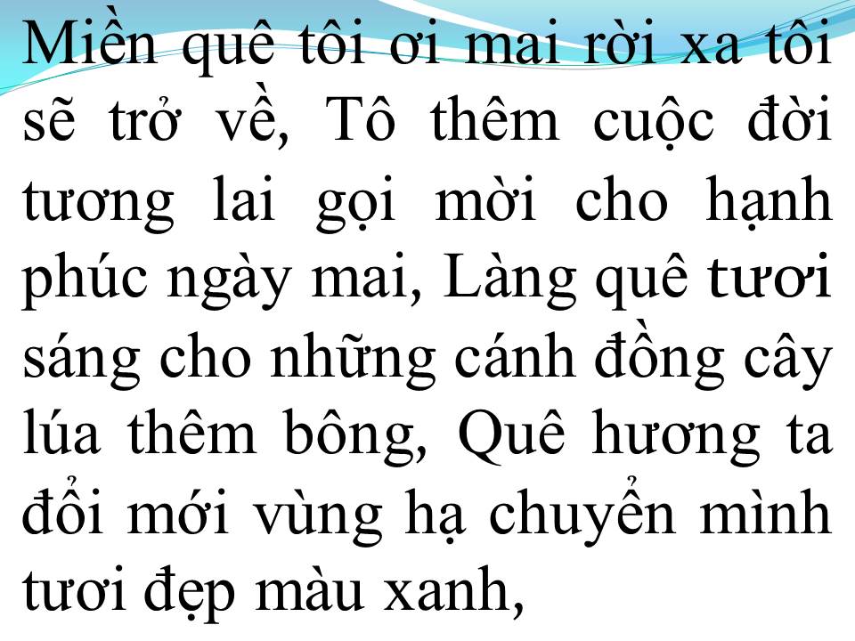 Lời bài hát VÙNG HẠ CHUYỂN MÌNH
