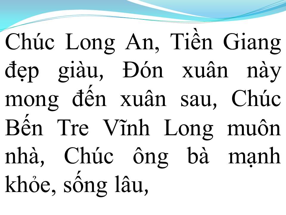 Lời bài hát TẾT MIỀN TÂY