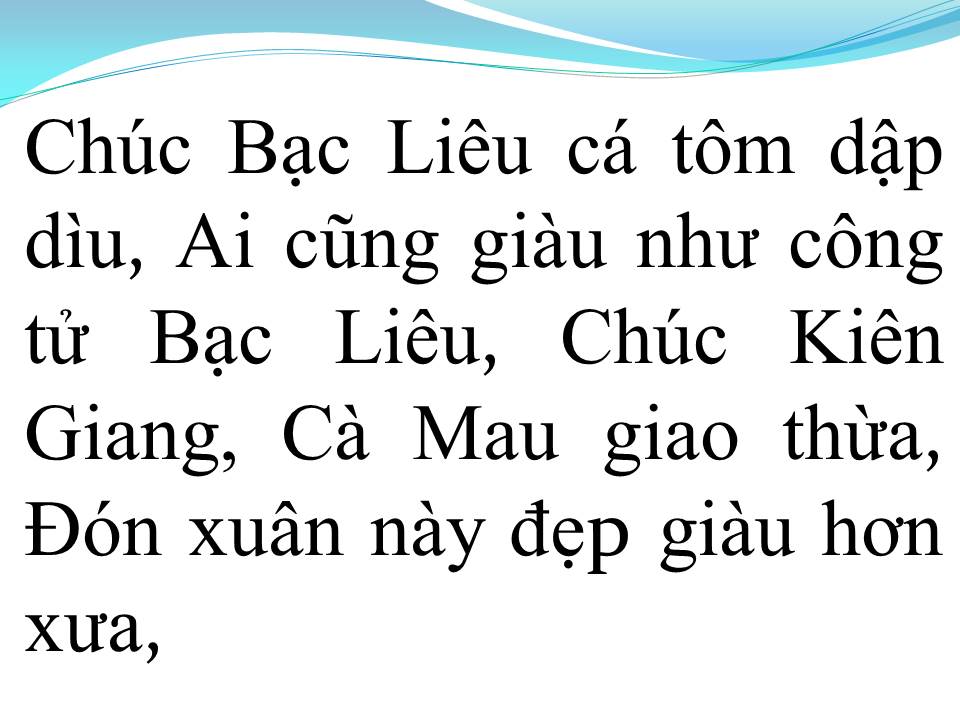 Lời bài hát TẾT MIỀN TÂY