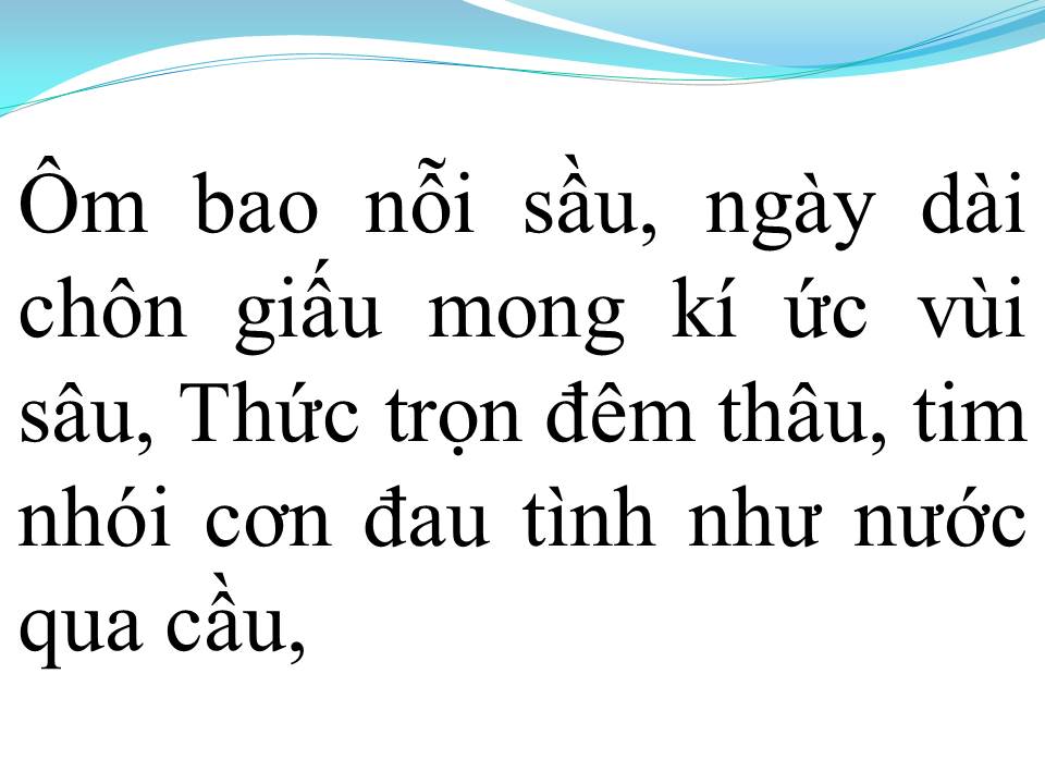 Lời bài hát KHÔNG DUYÊN PHẬN