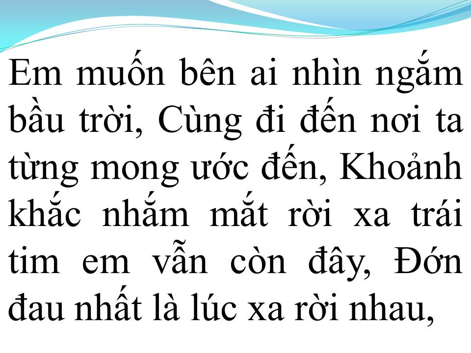 Lời bài hát NỖI ĐAU MANG TÊN ANH