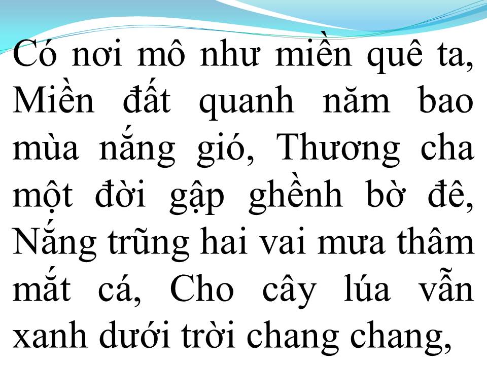 Lời bài hát VỀ HÀ TĨNH NGƯỜI ƠI