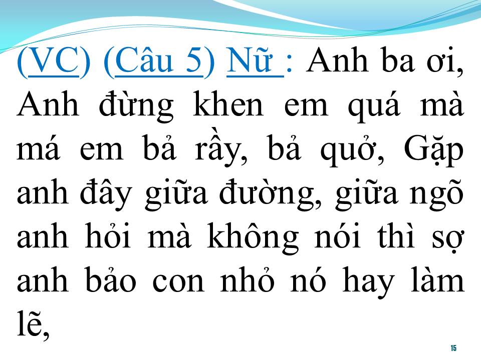 Lời bài hát CÔ GÁI TƯỚI ĐẬU (TÂN CỔ)