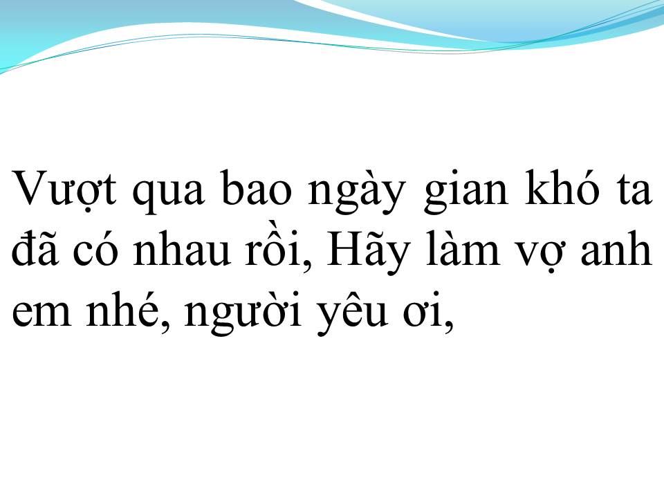 Lời bài hát EM SẼ LÀ CÔ DÂU