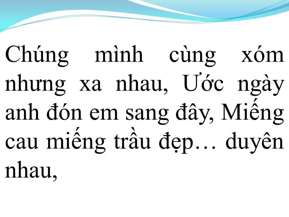 Lời bài hát GỬI NGƯỜI CHUNG XÓM