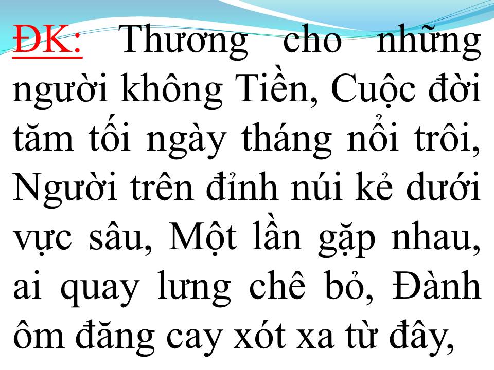 Lời bài hát TIỀN VÀ BẠC