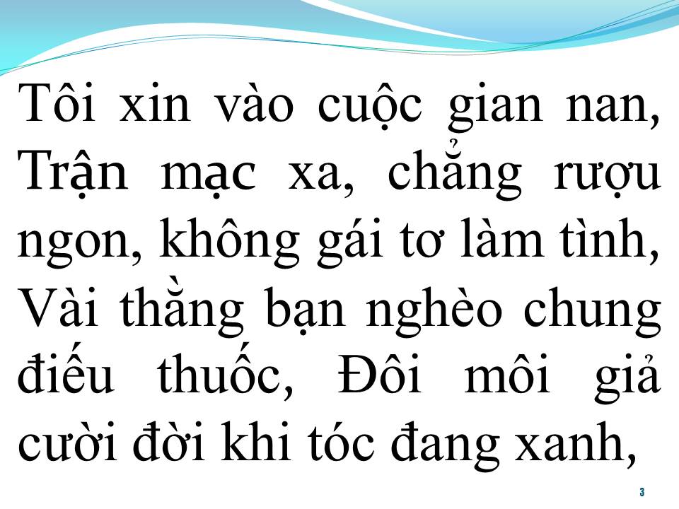 Lời bài hát NGƯỜI NHẬP CUỘC