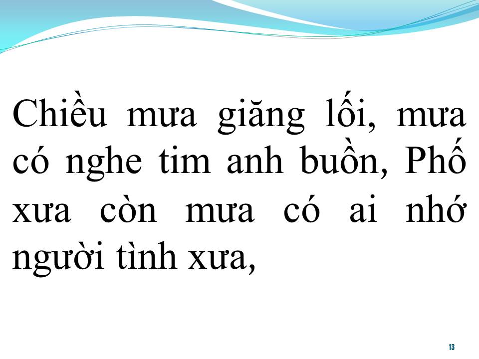 Lời bài hát BẢN TANGO MÙA THU