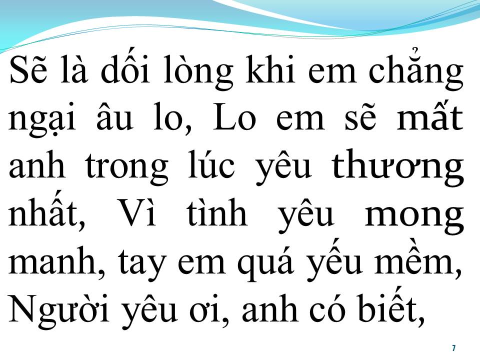 Lời bài hát CÓ KHI NÀO RỜI XA