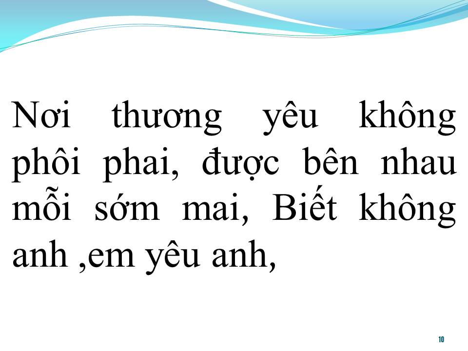 Lời bài hát CÓ KHI NÀO RỜI XA