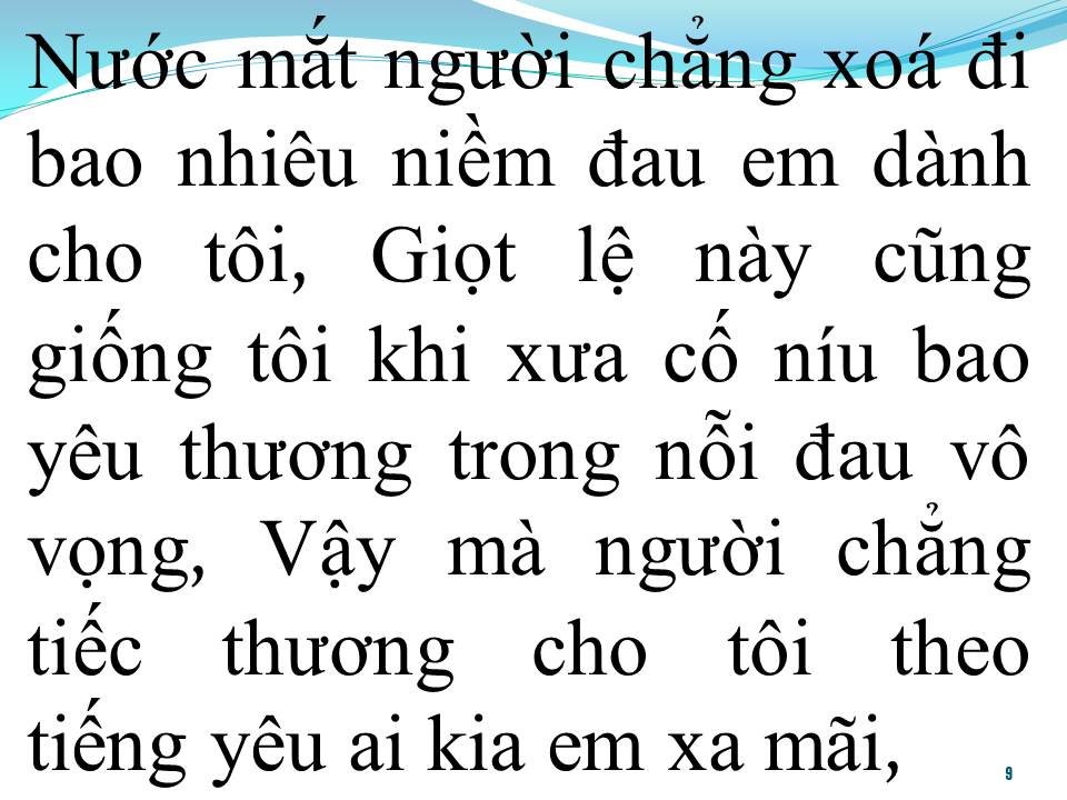 Lời bài hát NHÓI LÒNG