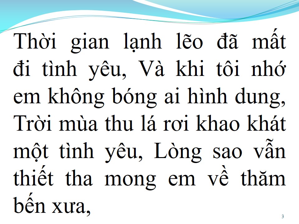Lời bài hát TÌNH VÀO THU