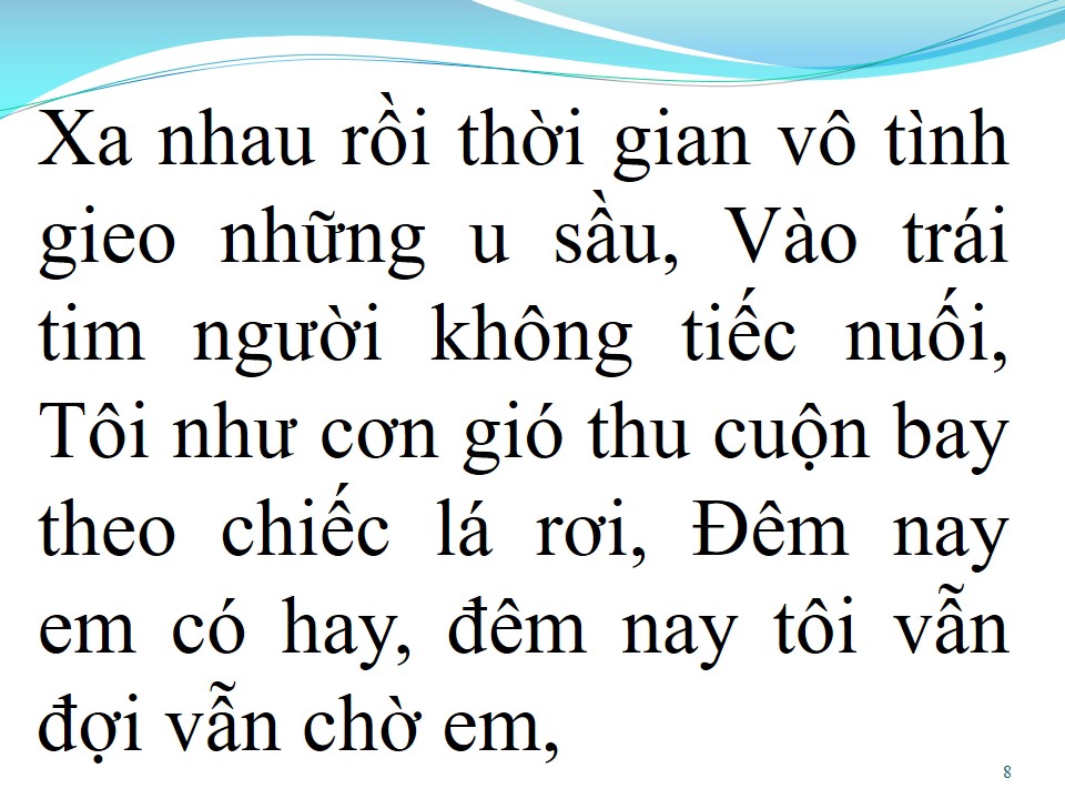 Lời bài hát TÌNH VÀO THU