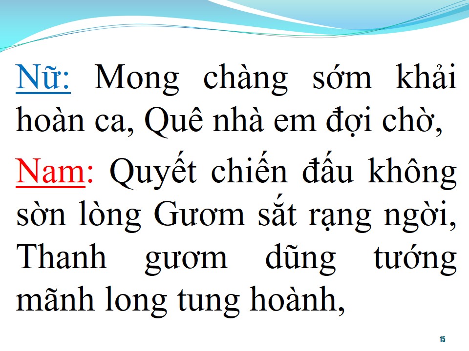 Lời bài hát TÌNH CHÀNG Ý THIẾP (SONG CA)