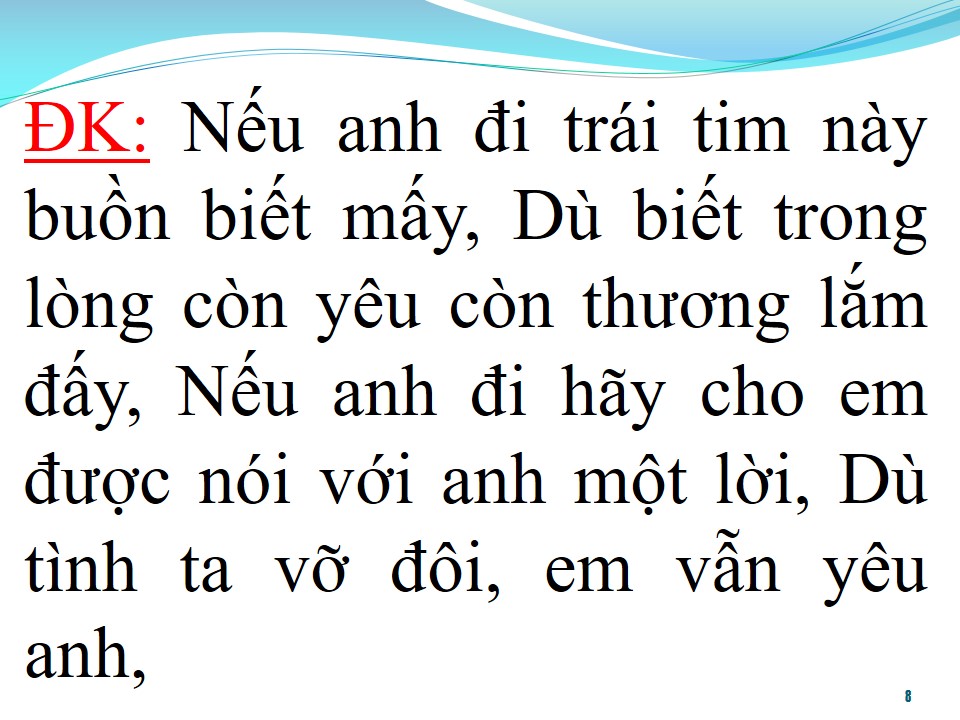 Lời bài hát NẾU ANH ĐI